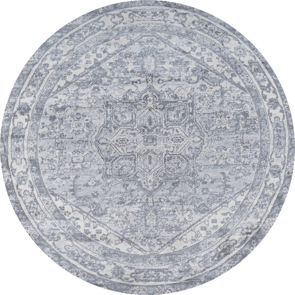 Morioka Modern Persian Vintage Medallion Area Rug