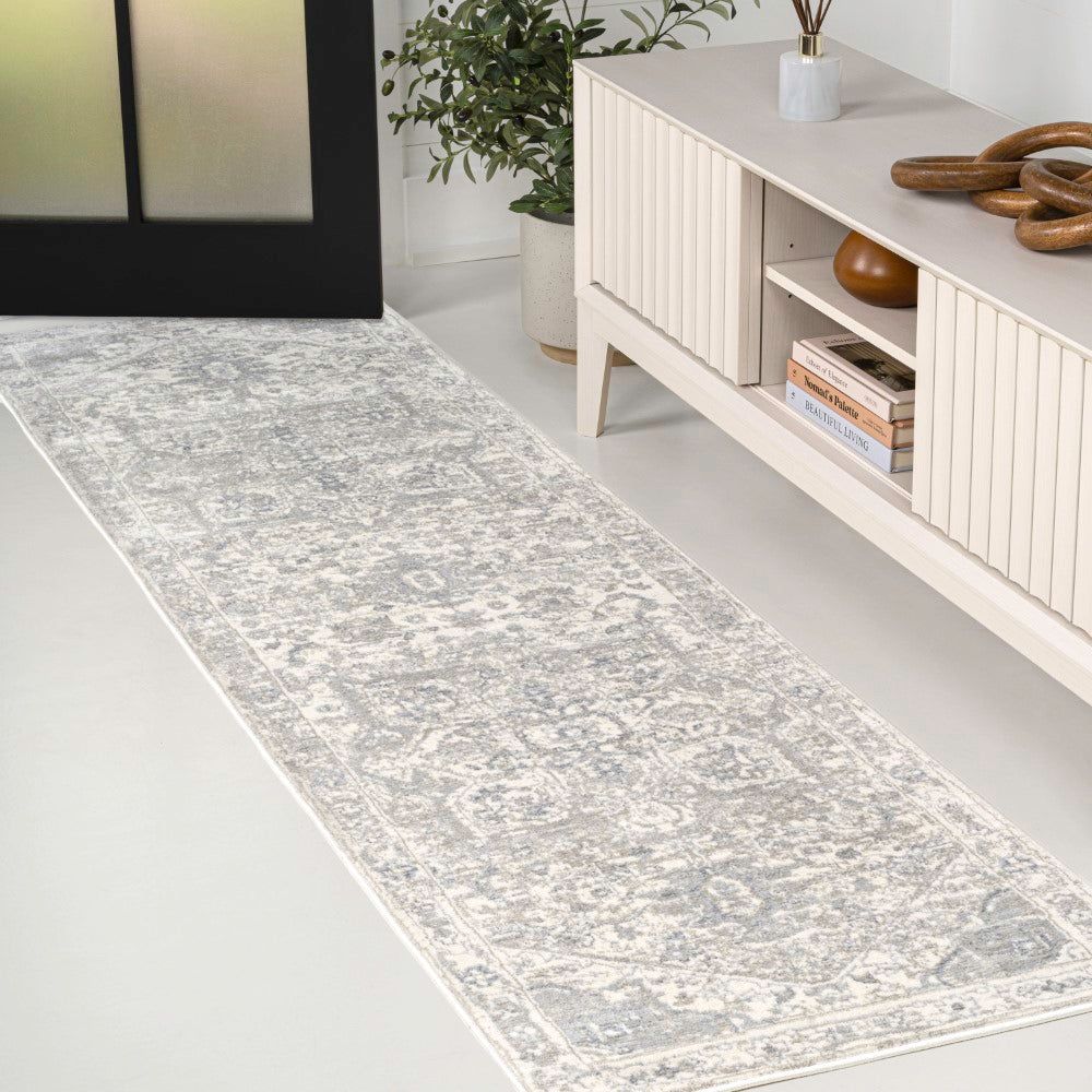 Morioka Modern Persian Vintage Medallion Area Rug
