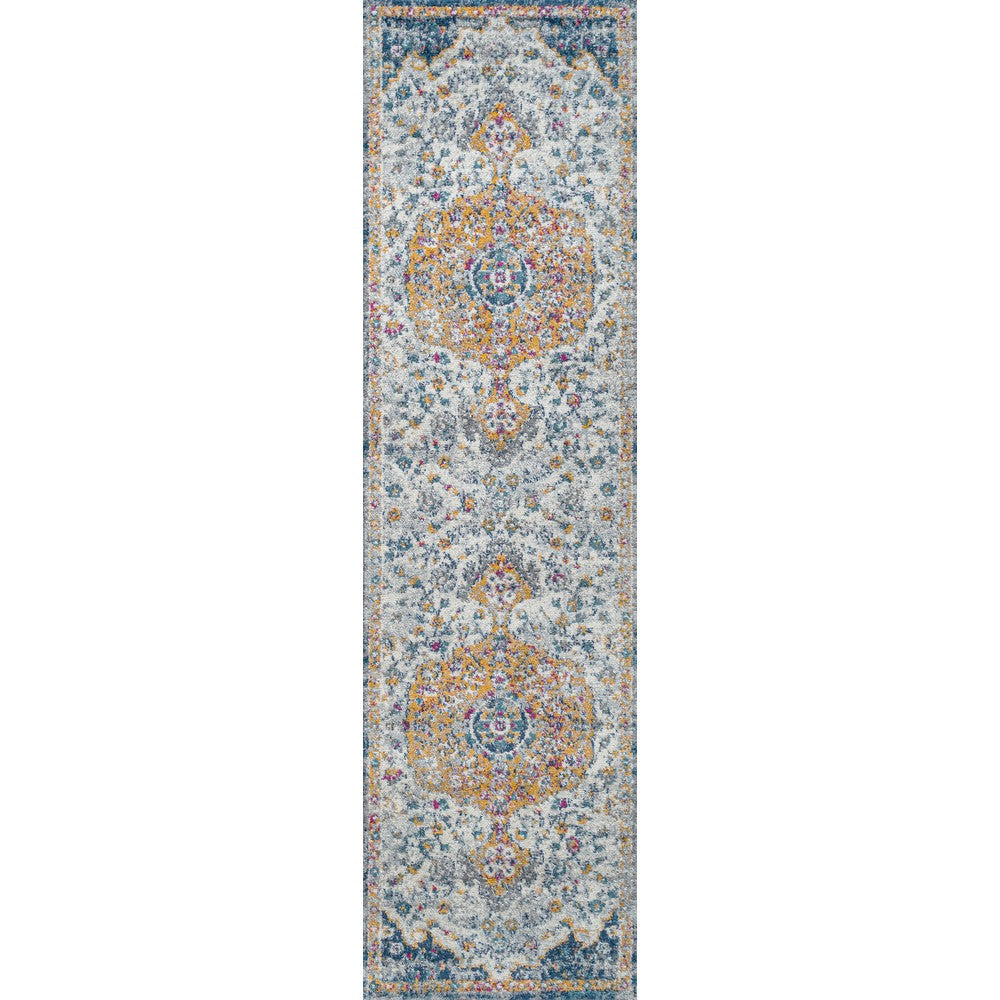 Cazombo Lorena Ornate Boho Medallion Area Rug