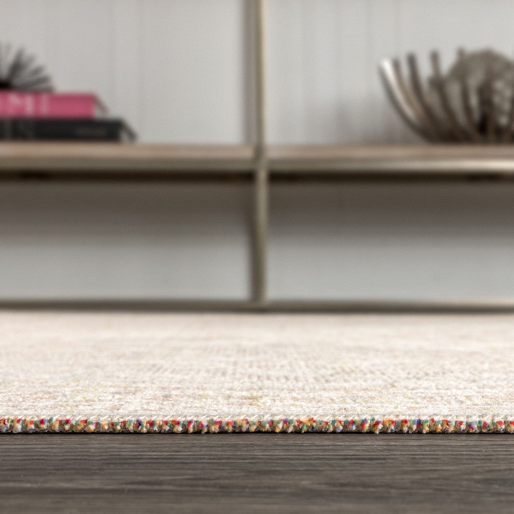 Rabida Petras Modern Ornate Medallion Area Rug