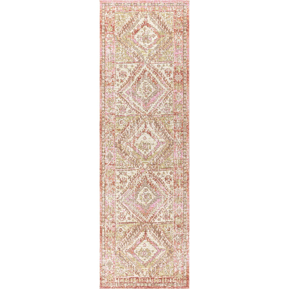 Bioko Darija Ornate Geometric Medallion Area Rug