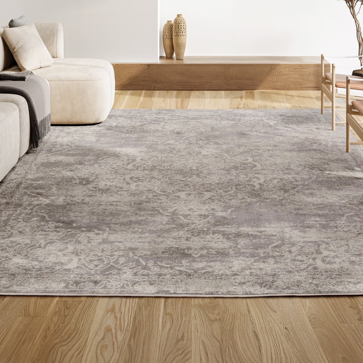 Danube Alhambra Ornate Medallion Modern Area Rug