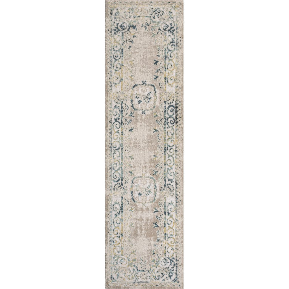 Amur Rosalia Cottage Medallion Area Rug