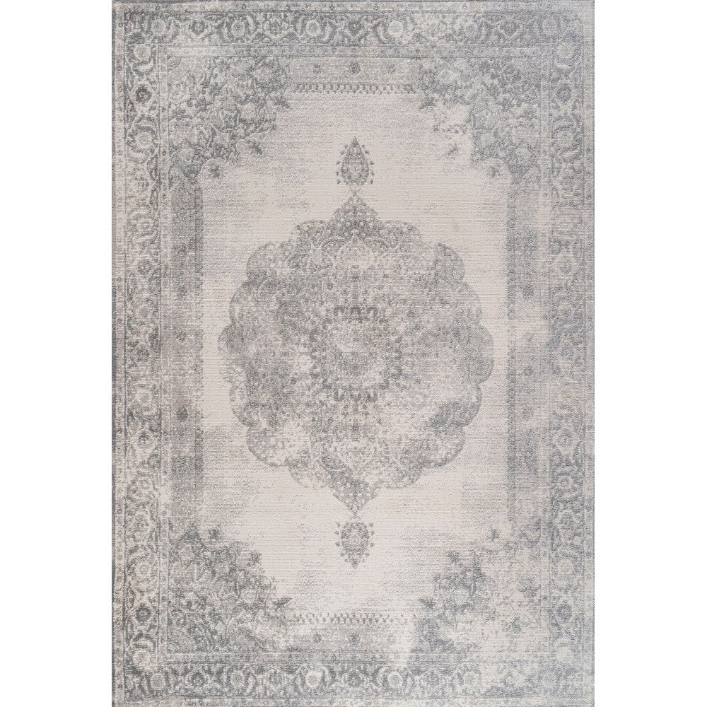 Face Cottage Medallion Area Rug