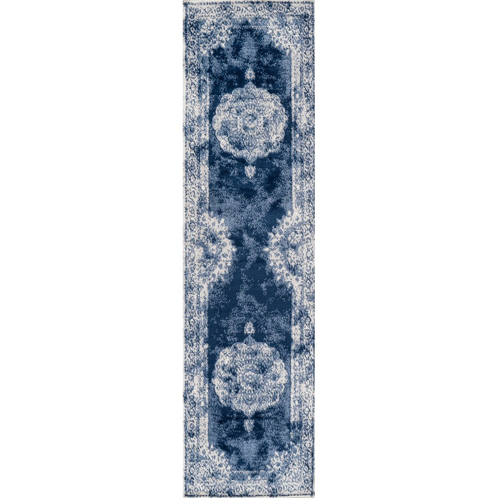 Face Cottage Medallion Area Rug