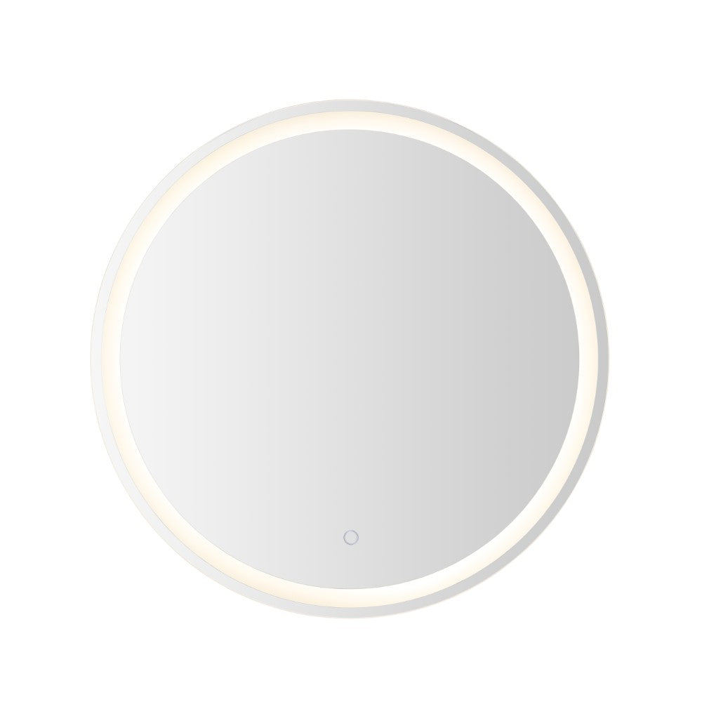 Sammy 27" Round Frameless Anti-Fog LED Vanity Mirror