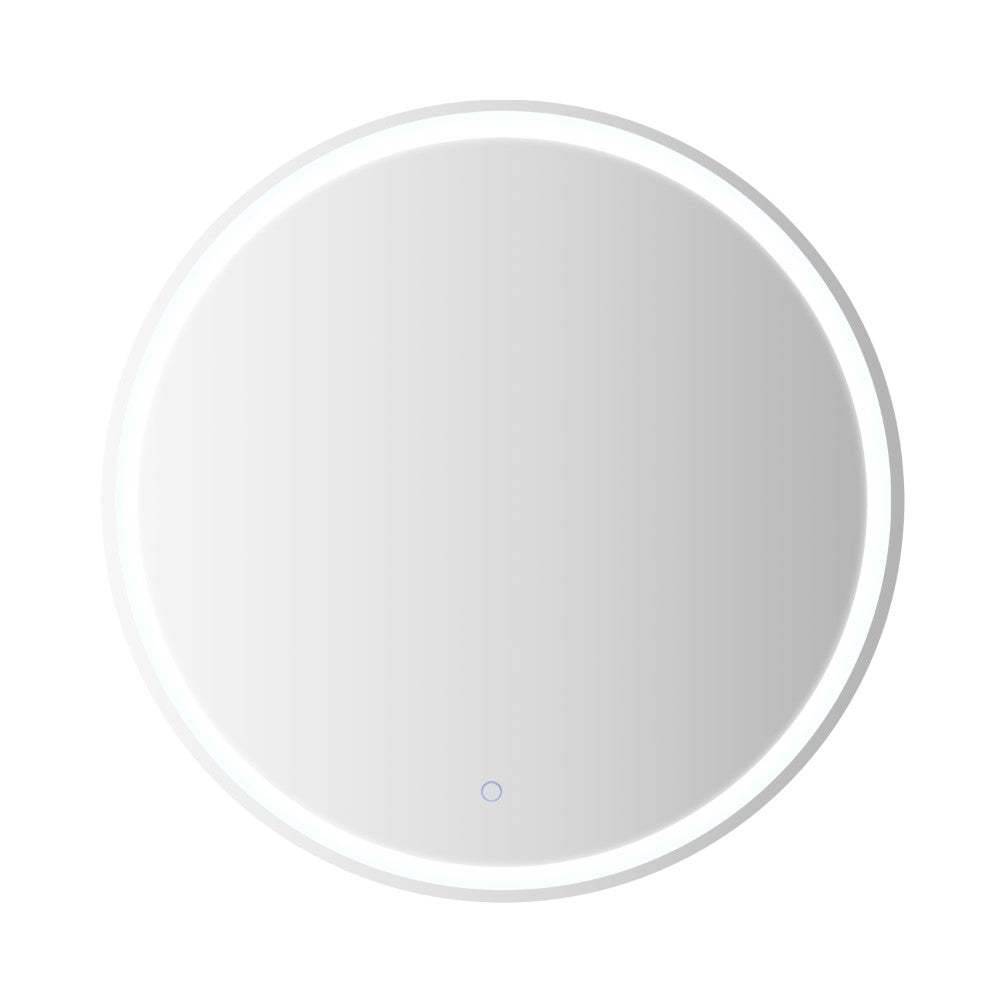 Sammy 27" Round Frameless Anti-Fog LED Vanity Mirror