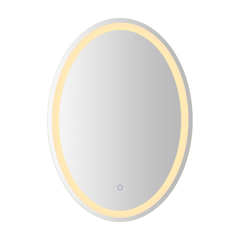 Sammy 27" Round Frameless Anti-Fog LED Vanity Mirror