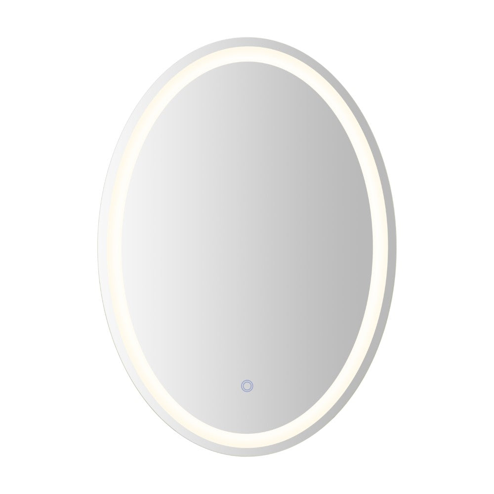 Sammy 27" Round Frameless Anti-Fog LED Vanity Mirror