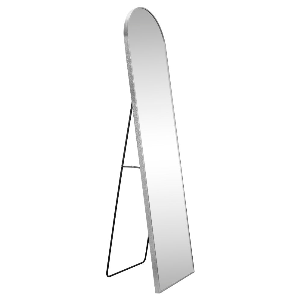 Clarity 16 in. W x 59 in. H Large Arched Metal Framed Floor Full-Length Mirror