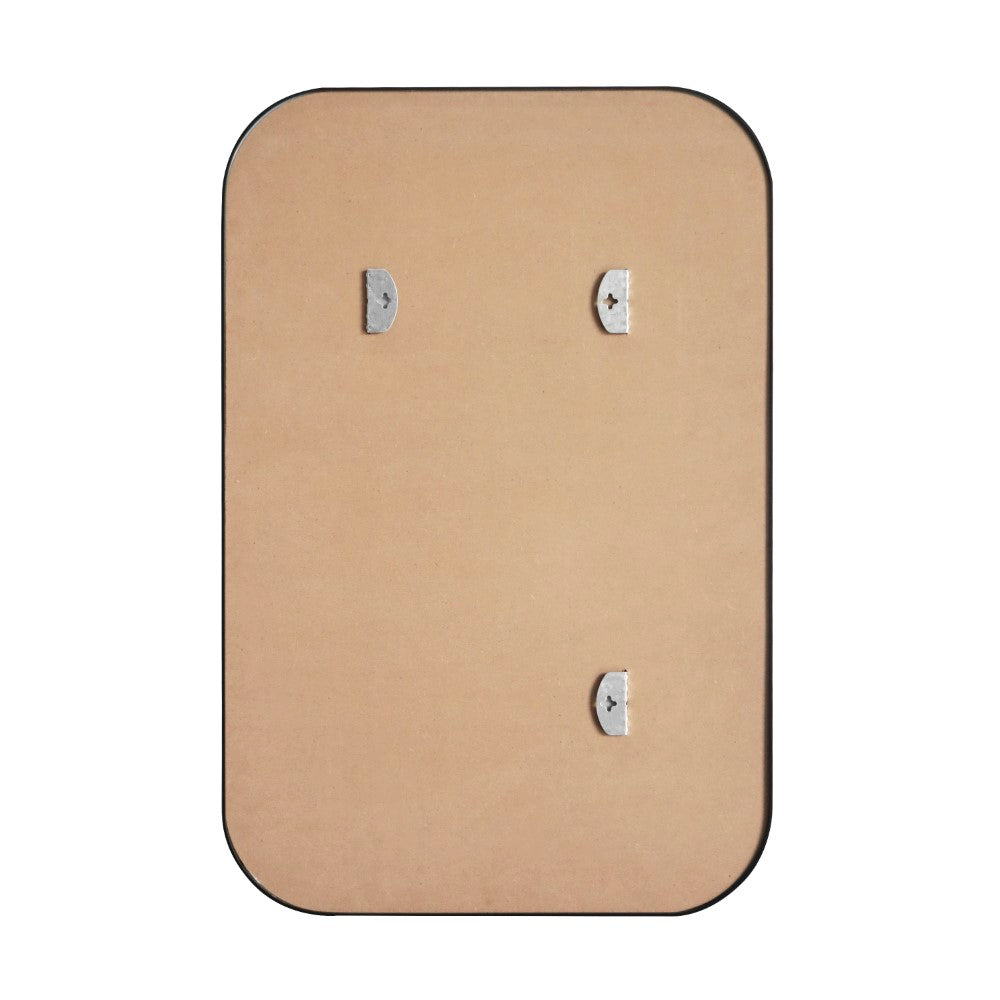 Sivo 24 in. W x 36 in. H Medium Rounded Rectangular Metal Framed Wall Mounted Mirror