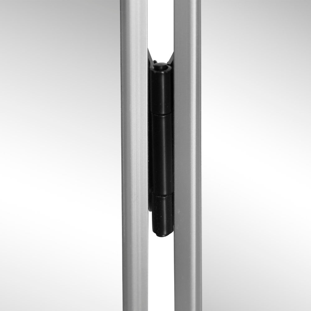 Tidalroot 3-Way 30 in. W x 20 in. H Medium Rectangular Trifold Adjustable Aluminum Alloy Framed Vanity Mirror for Tabletop and Wall Mount