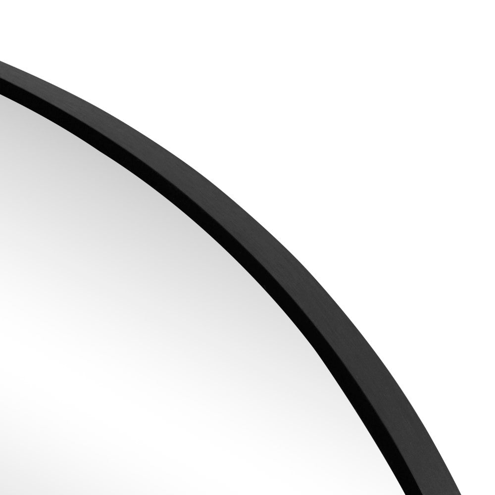 Sagegrove 24 in. W x 36 in. H Medium Oval Aluminum Alloy Framed Wall Mounted Mirror