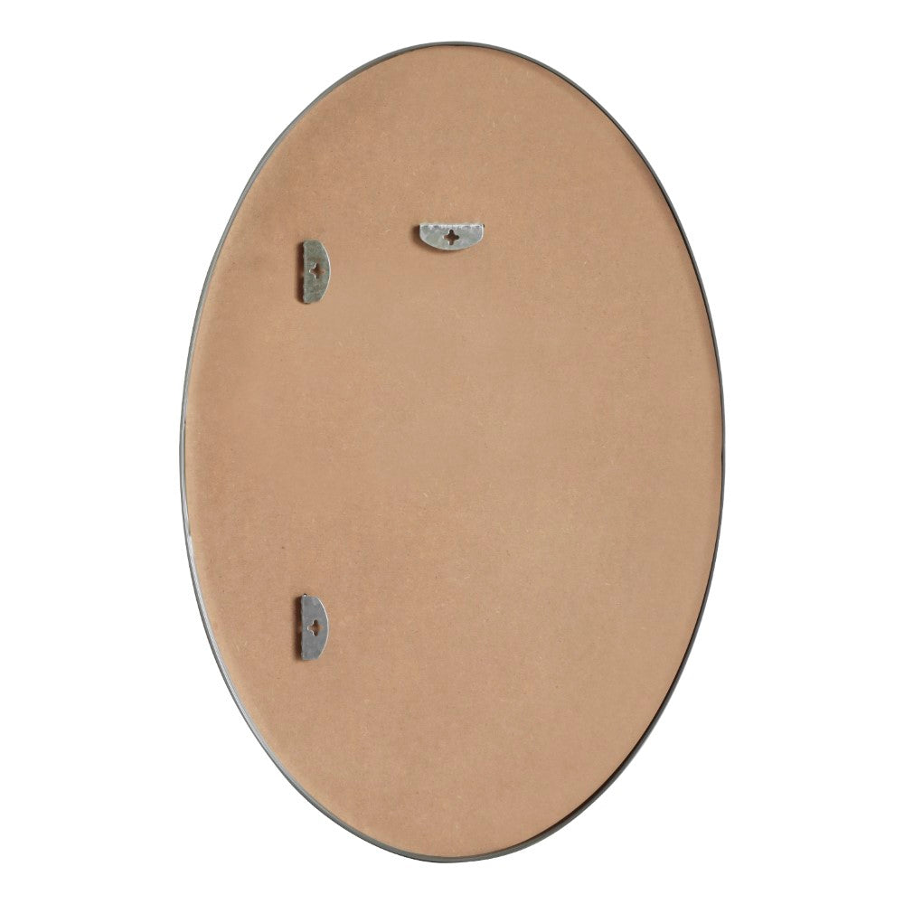 Sagegrove 24 in. W x 36 in. H Medium Oval Aluminum Alloy Framed Wall Mounted Mirror