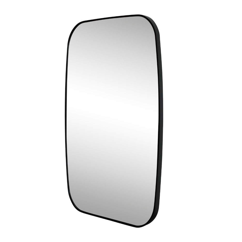Petalroot 24 in. W x 36 in. H Medium Capsule Oblong Oval Aluminum Alloy Framed Wall Mounted Mirror