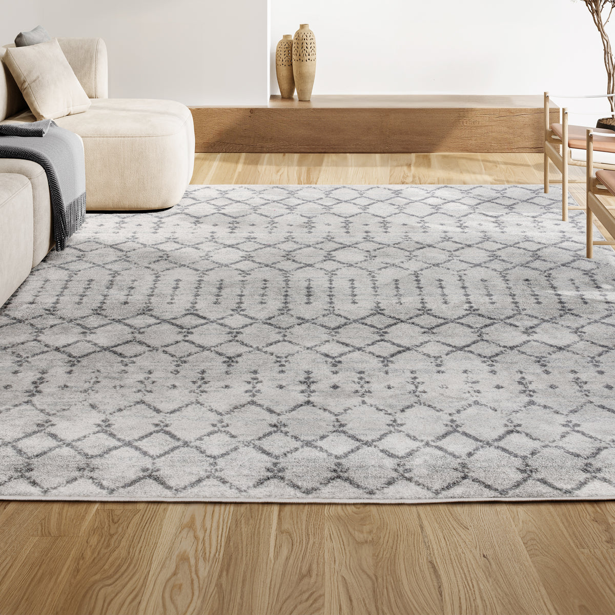 Kolkata Moroccan HYPE Boho Vintage Area Rug