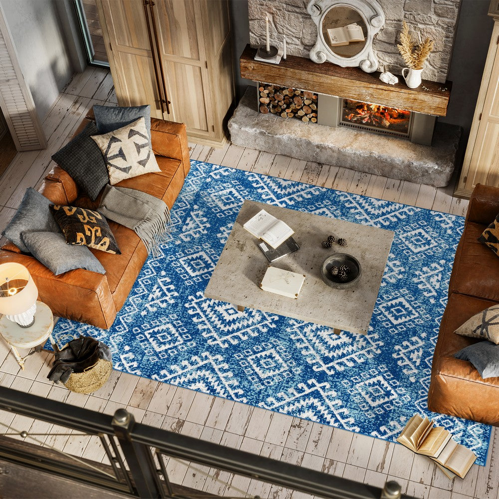 Sparta Moroccan HYPE Boho Vintage Area Rug
