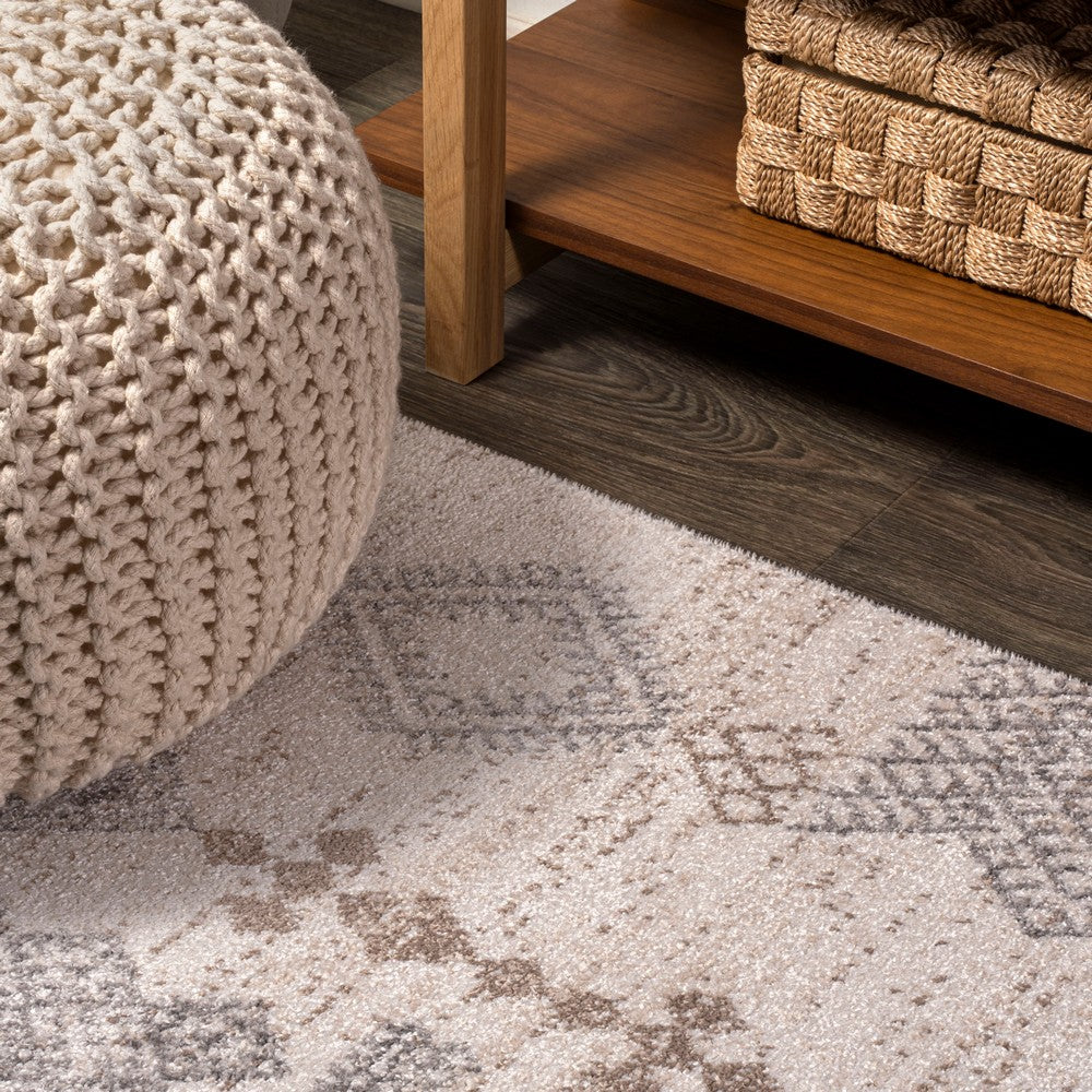 Vulpecula Bhalil Berber Diamond Geometric Area Rug