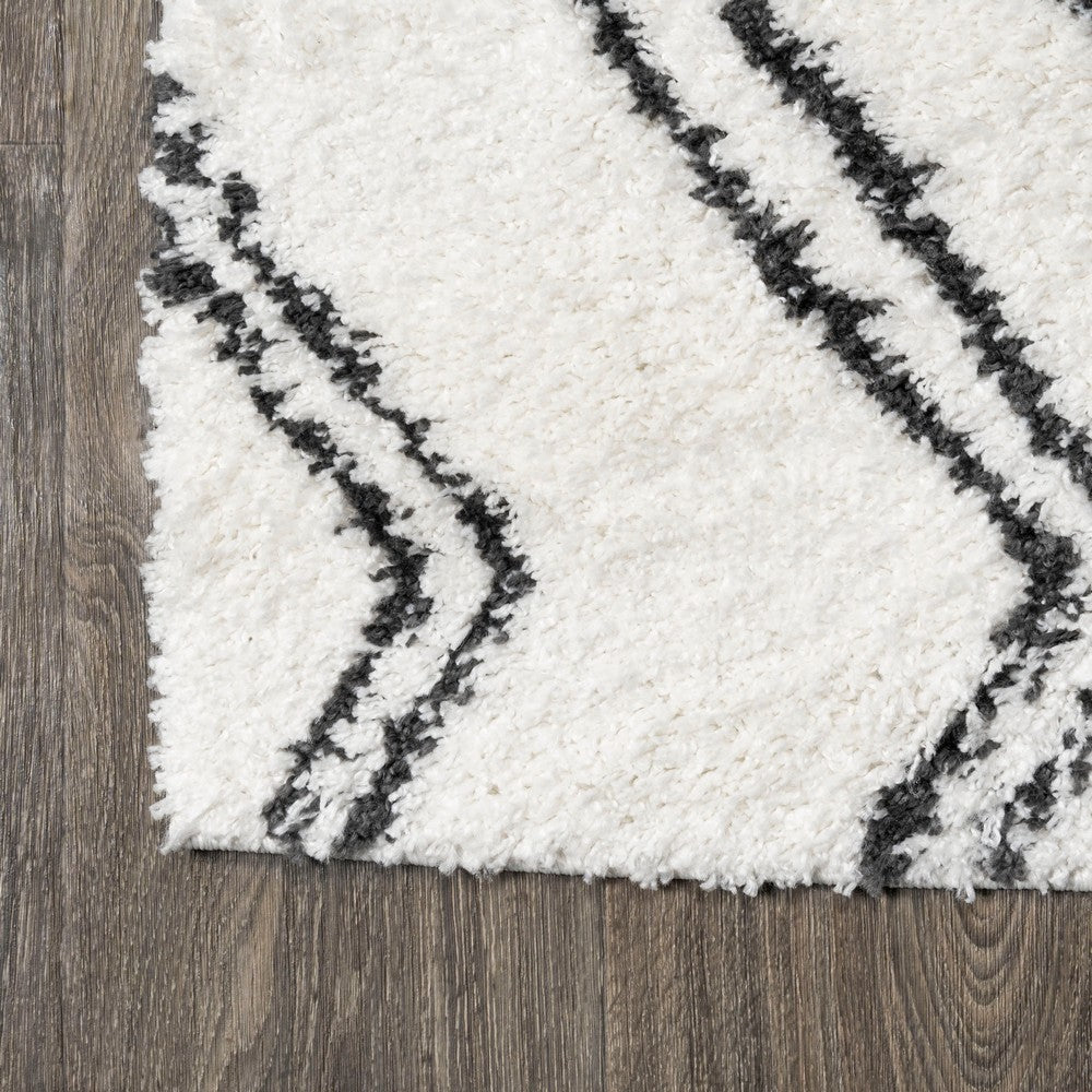 Porirua Deia Moroccan Style Diamond Area Rug