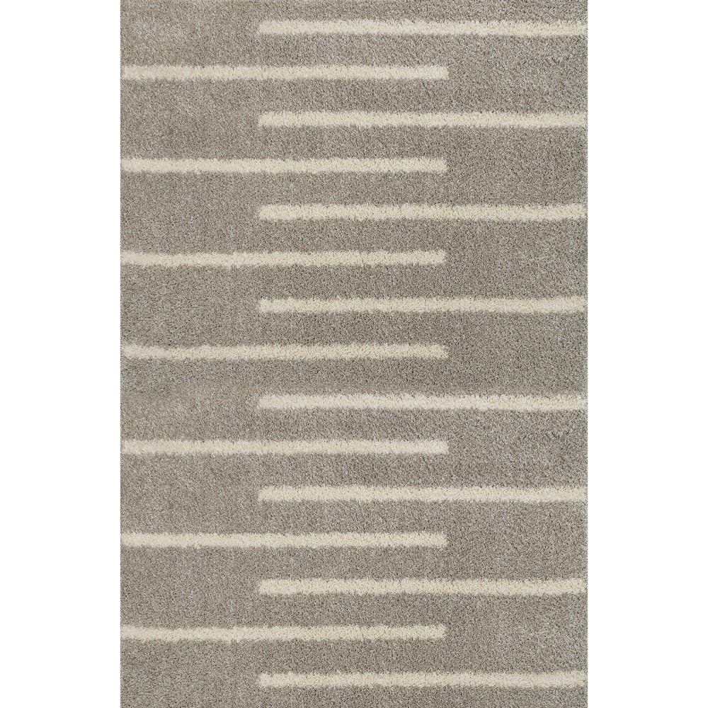 New Alaro Berber Stripe Shag Area Rug