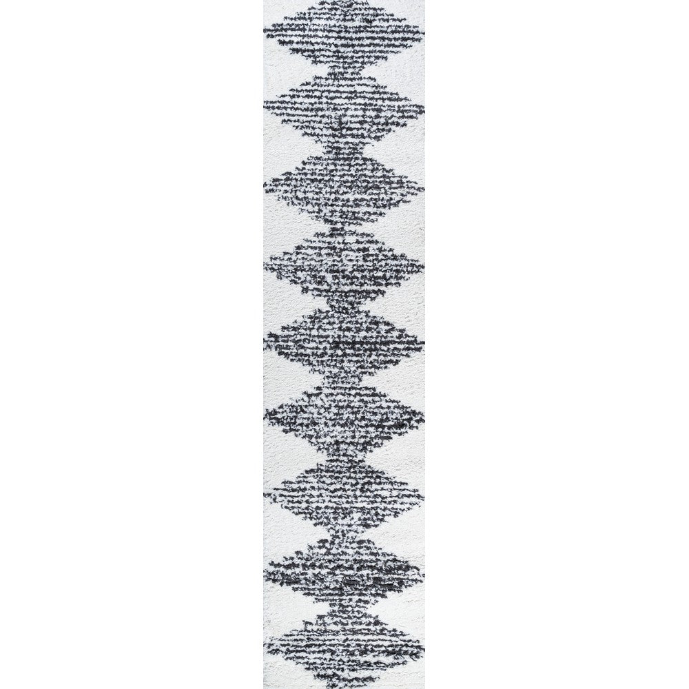Hastings Elm Diamond Stripe Geometric Area Rug