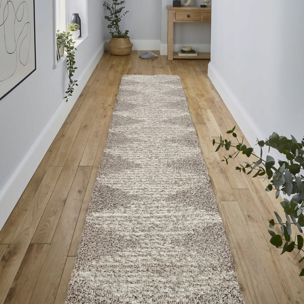 Hastings Elm Diamond Stripe Geometric Area Rug