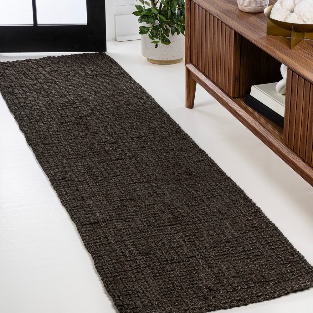 Liva Estera Hand Woven Boucle Area Rug brown