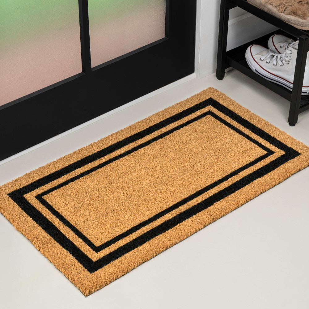 Amara Modern Classic Double Border Area Rug