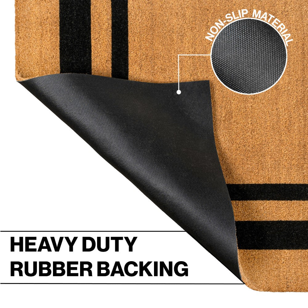 Amara Modern Classic Double Border Area Rug