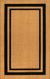 Natural/Black Border