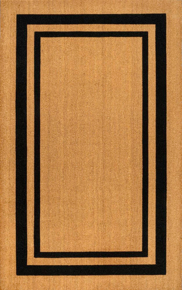 Amara Modern Classic Double Border Area Rug