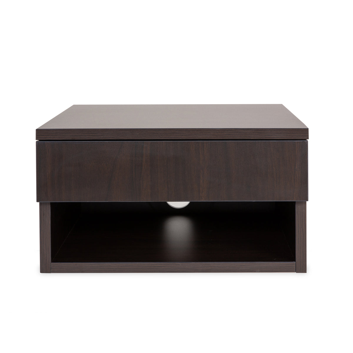 Jdav 15.71" Mid-Century Modern Floating Wall Mounted Nightstand with Soft-Close Drawer and Cable Hole