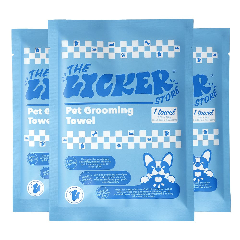 Ringy Dog Bath and Grooming Towels - Soft & Ultra-Absorbent