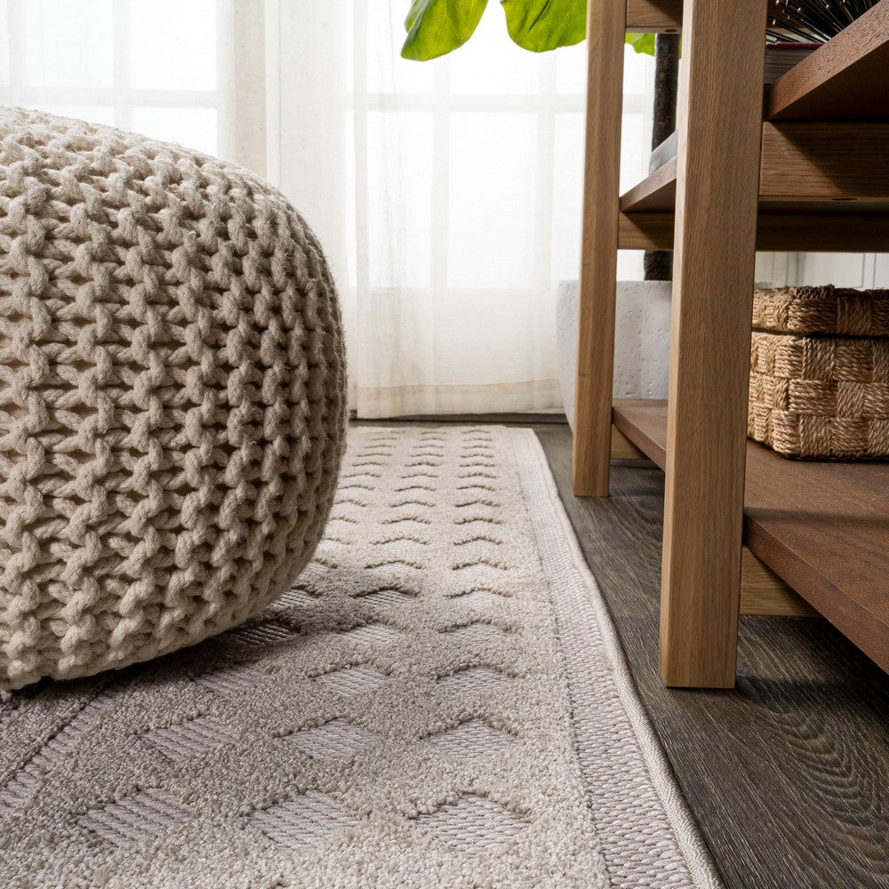 Novas Xlendi High-Low Pile Moroccan Indoor/Outdoor Area Rug