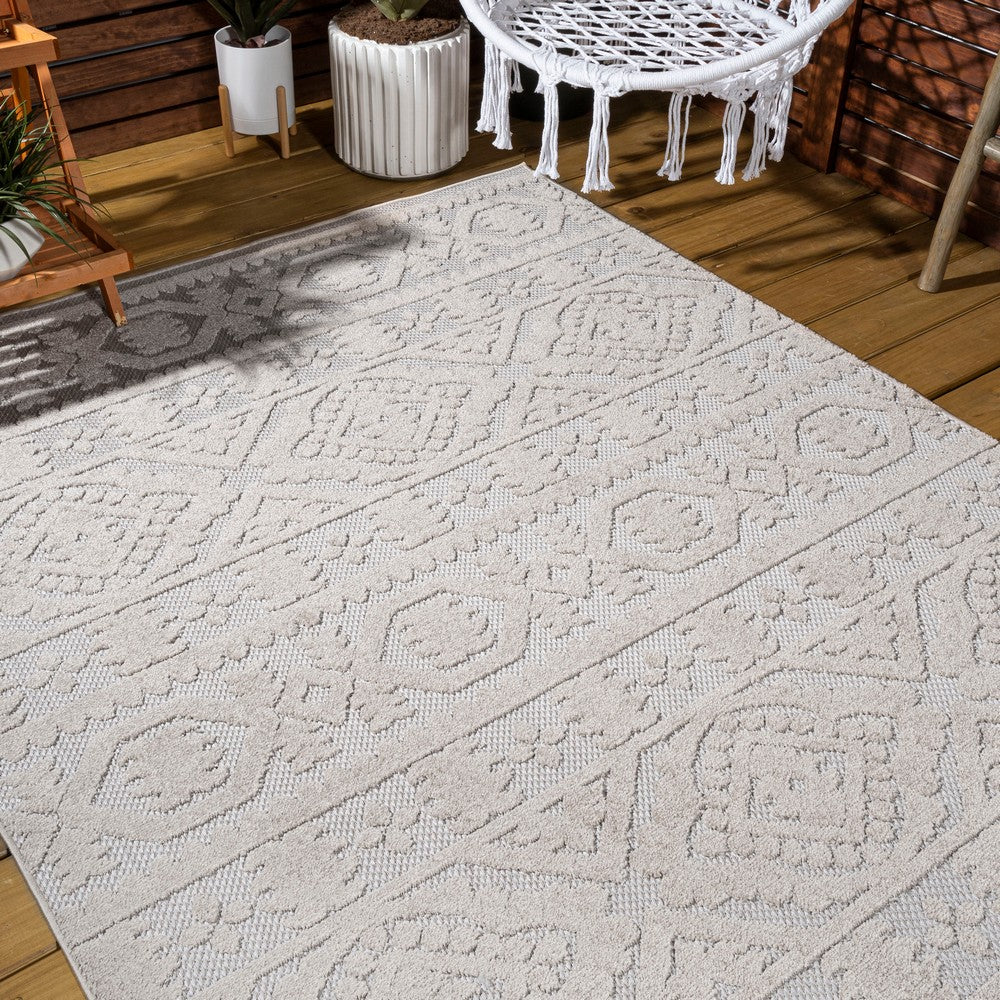Valongo Citta High-Low Pile Mediterranean Indoor/Outdoor Area Rug