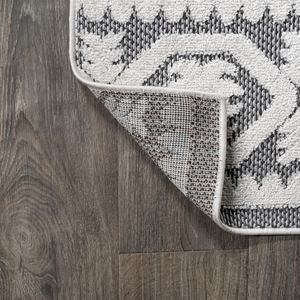 Valongo Citta High-Low Pile Mediterranean Indoor/Outdoor Area Rug