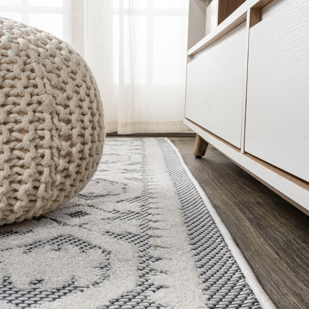 Valongo Citta High-Low Pile Mediterranean Indoor/Outdoor Area Rug