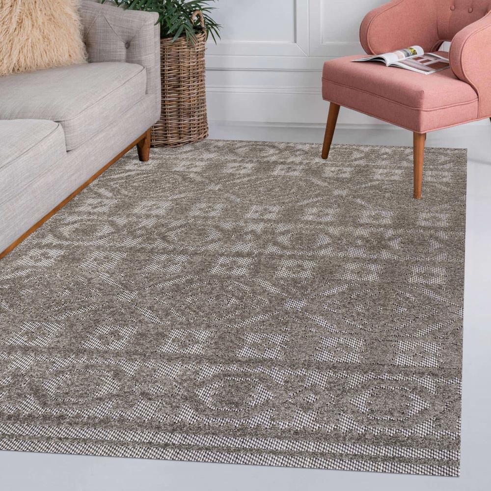 Valongo Citta High-Low Pile Mediterranean Indoor/Outdoor Area Rug
