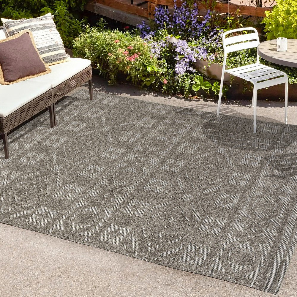 Valongo Citta High-Low Pile Mediterranean Indoor/Outdoor Area Rug