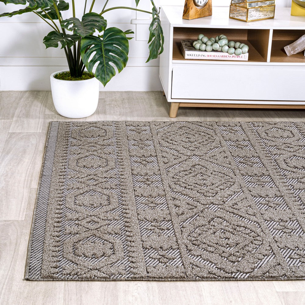Valongo Citta High-Low Pile Mediterranean Indoor/Outdoor Area Rug