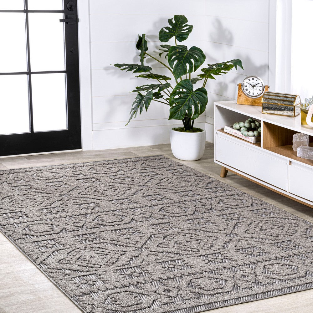 Valongo Citta High-Low Pile Mediterranean Indoor/Outdoor Area Rug