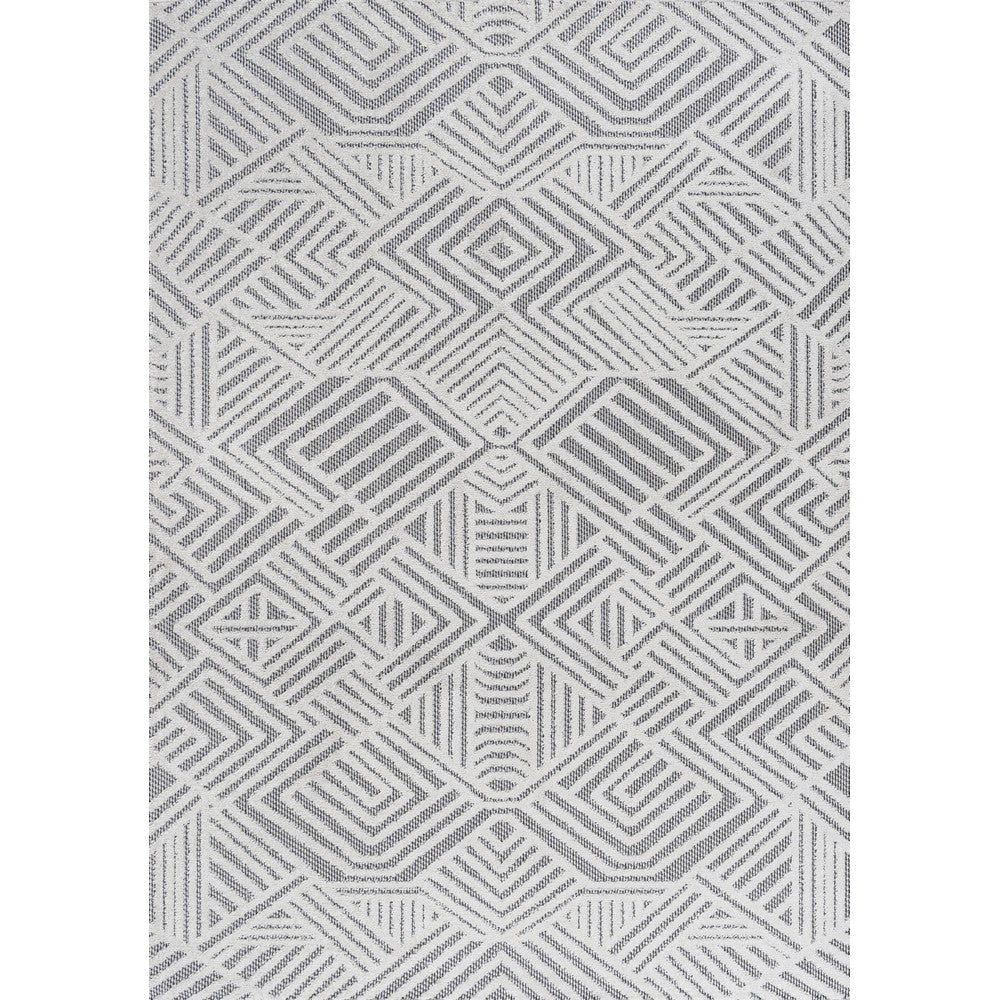Viseu Jordan High-Low Pile Art Indoor/Outdoor Area Rug