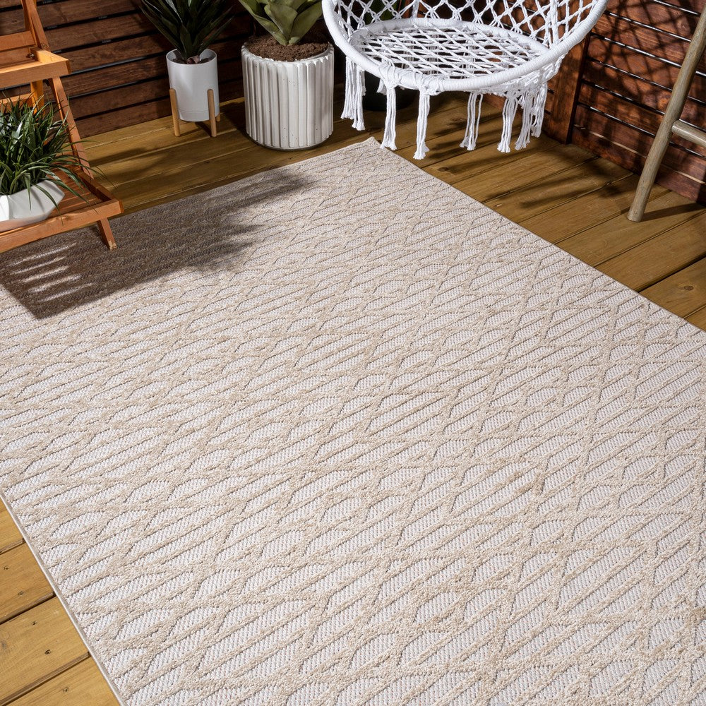 Sines Ararat High-Low Pile Moroccan Indoor/Outdoor Area Rug