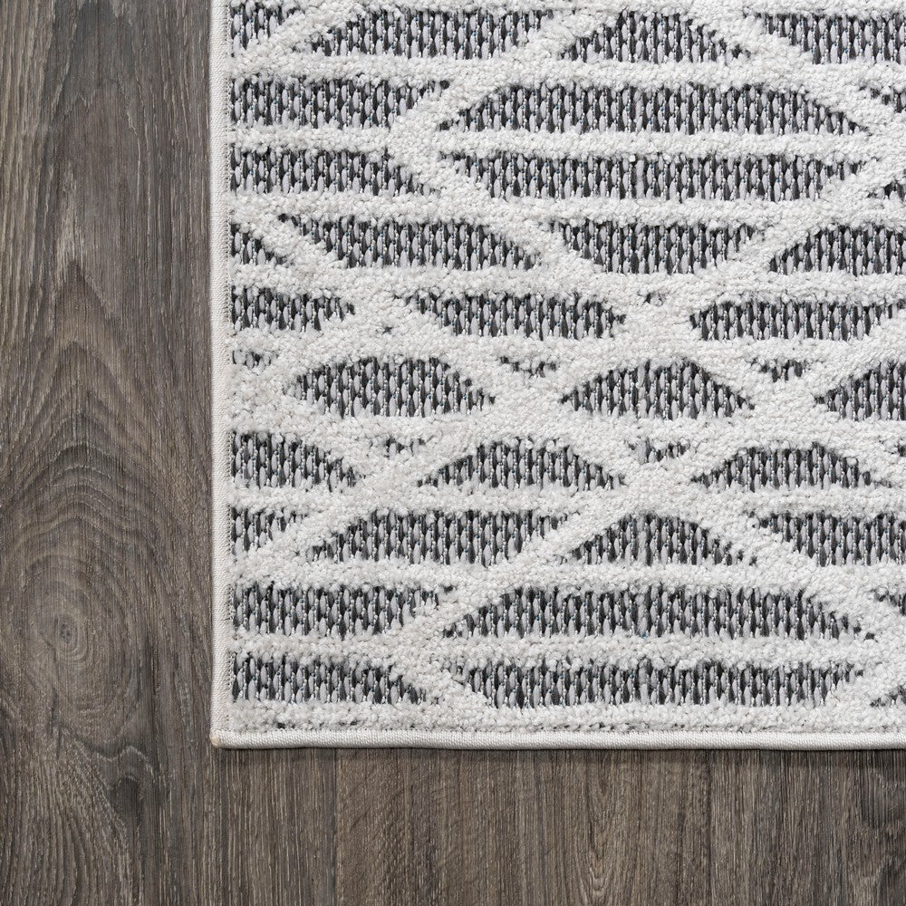Sines Ararat High-Low Pile Moroccan Indoor/Outdoor Area Rug