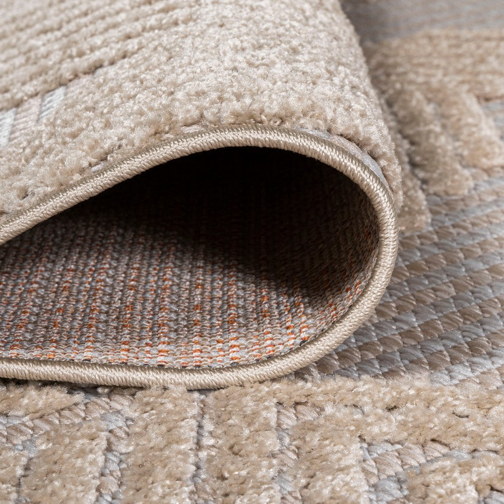 Tavira Jazz High-Low Pile Art Indoor/Outdoor Area Rug