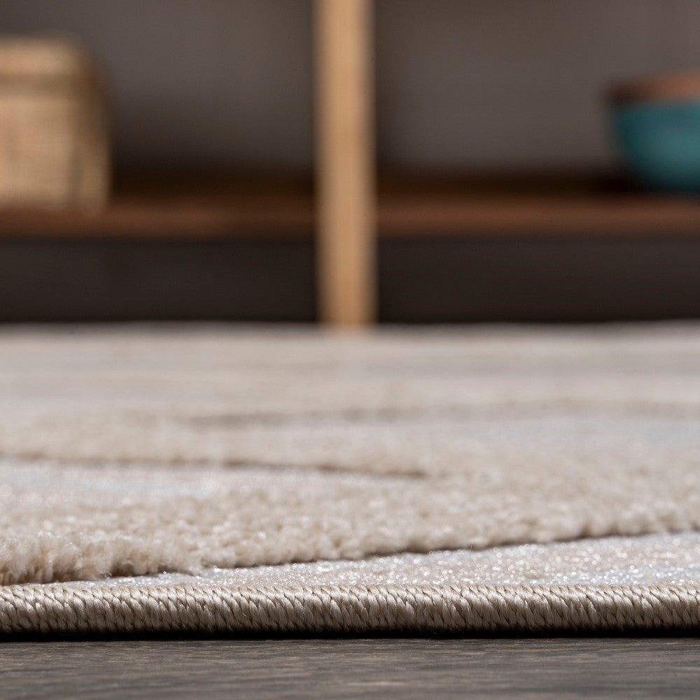 Porto Duwun High-Low Pile Ogee Indoor/Outdoor Area Rug