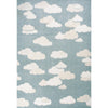 Blue/Ivory
