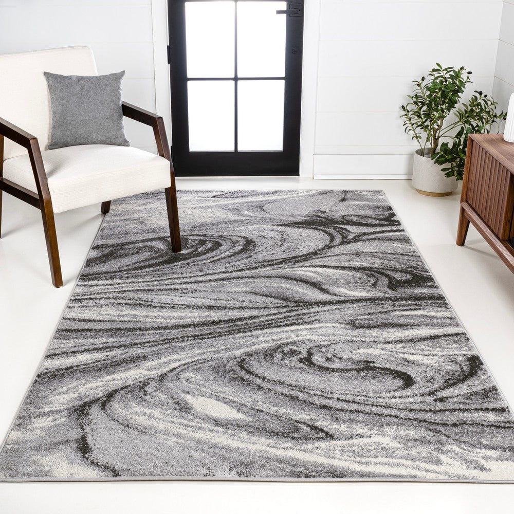 Nauta Viscon Abstract Marble Contemporary Area Rug