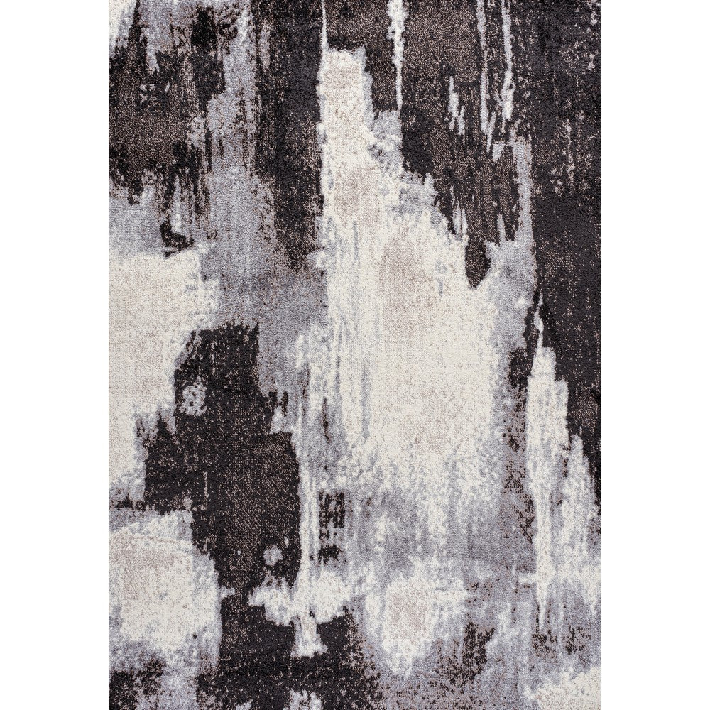 Zowe Contemporary Bohemian Abstract Marble Area Rug