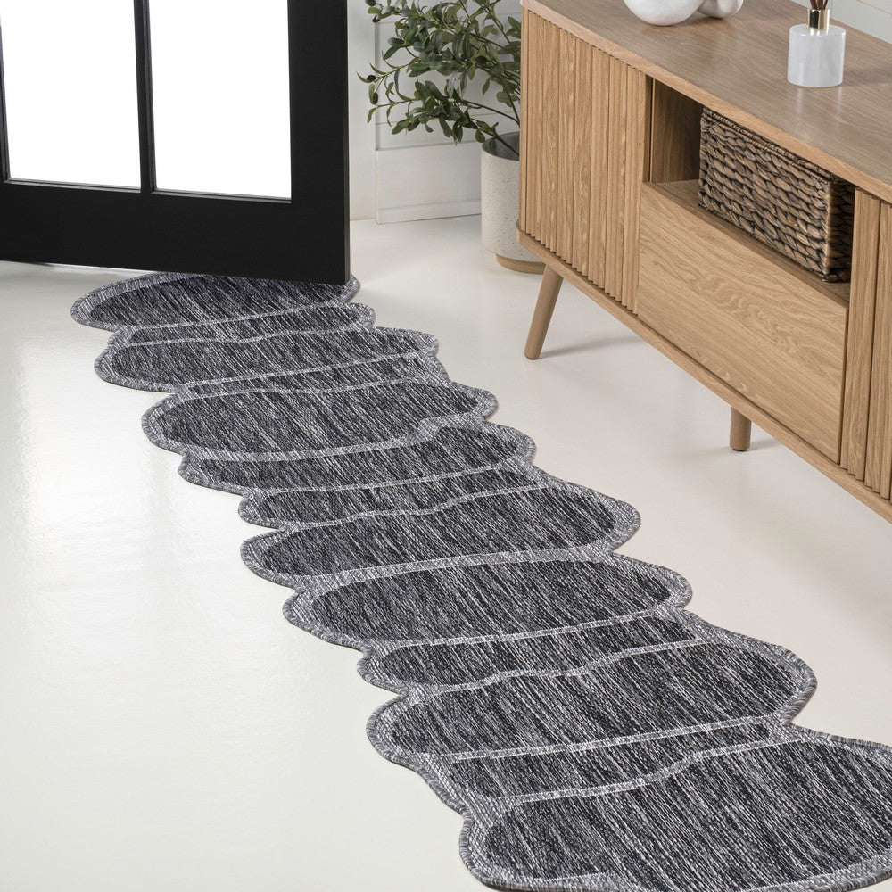 Dity Modern Rustic Abstract Indoor/Outdoor Area Rug